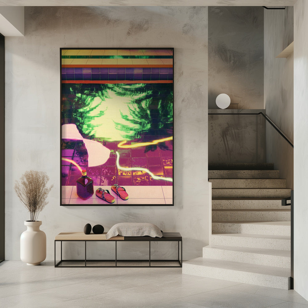 TROPICAL INDOOR POOL | Poster