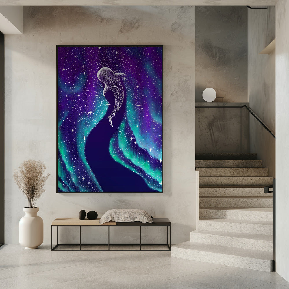 Star Eater In Northern Lights | Poster