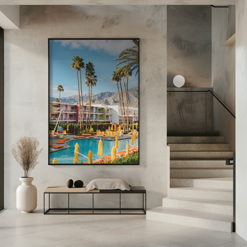 Palm Springs Saguaro | Poster