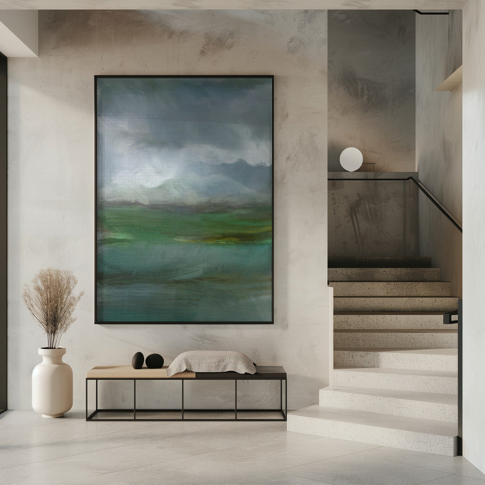 Rough Seas Oil Panel 2 | Poster