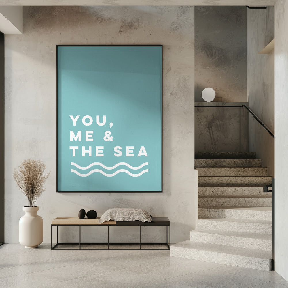 You, Me & The Sea | Poster