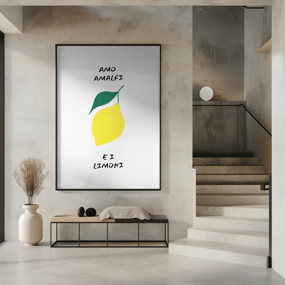 Amo Amalfi | Poster
