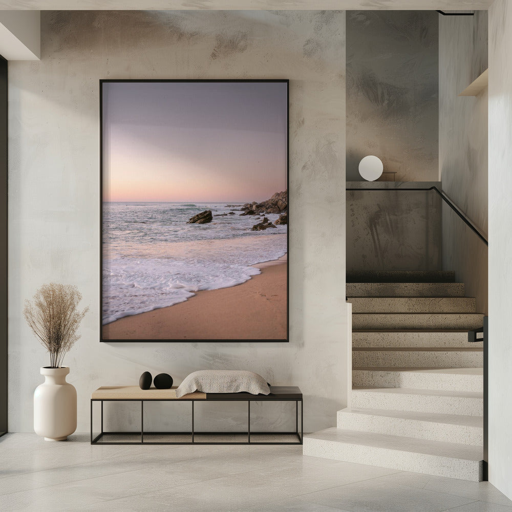Pastel Portugal Coast | Poster