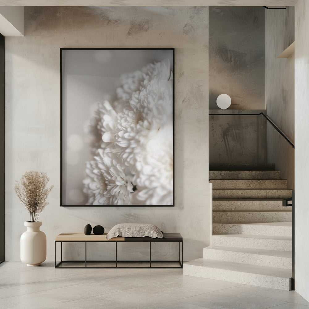 White Flowers | Poster