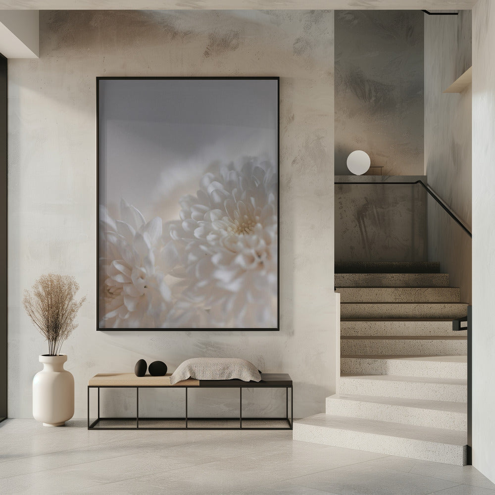 White Flowers 3 | Poster