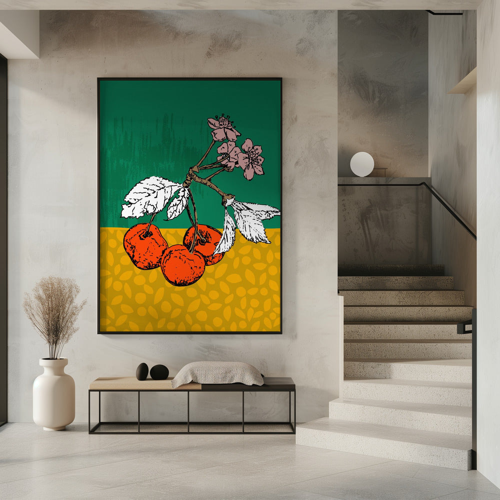 Super Fruits – Cherry for Passion and Love | Poster