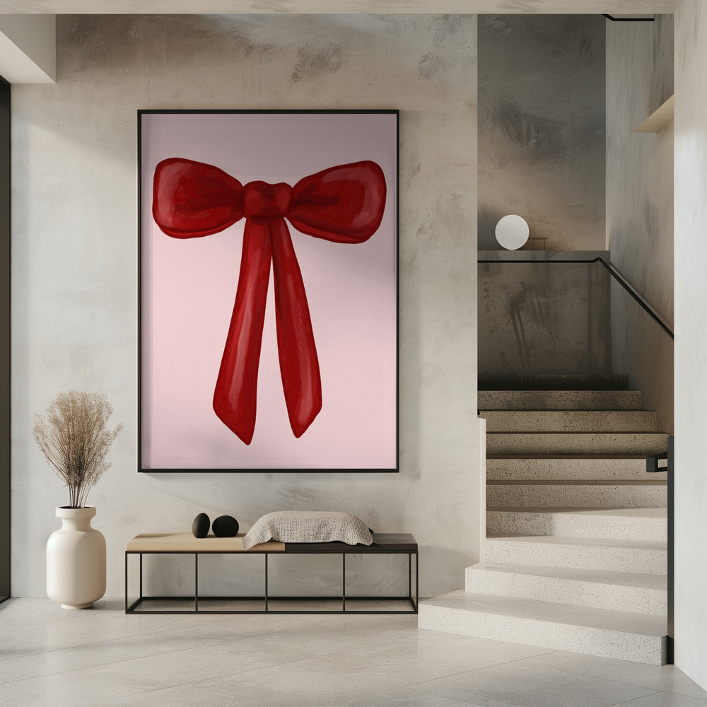 Scarlet Ribbon Tied | Poster