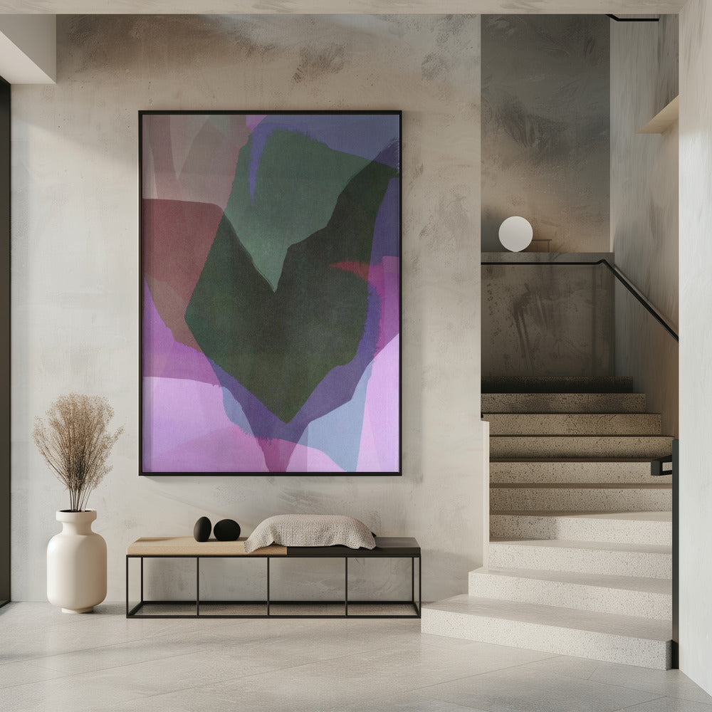 Abstract Dipped Landscape 5 | Poster