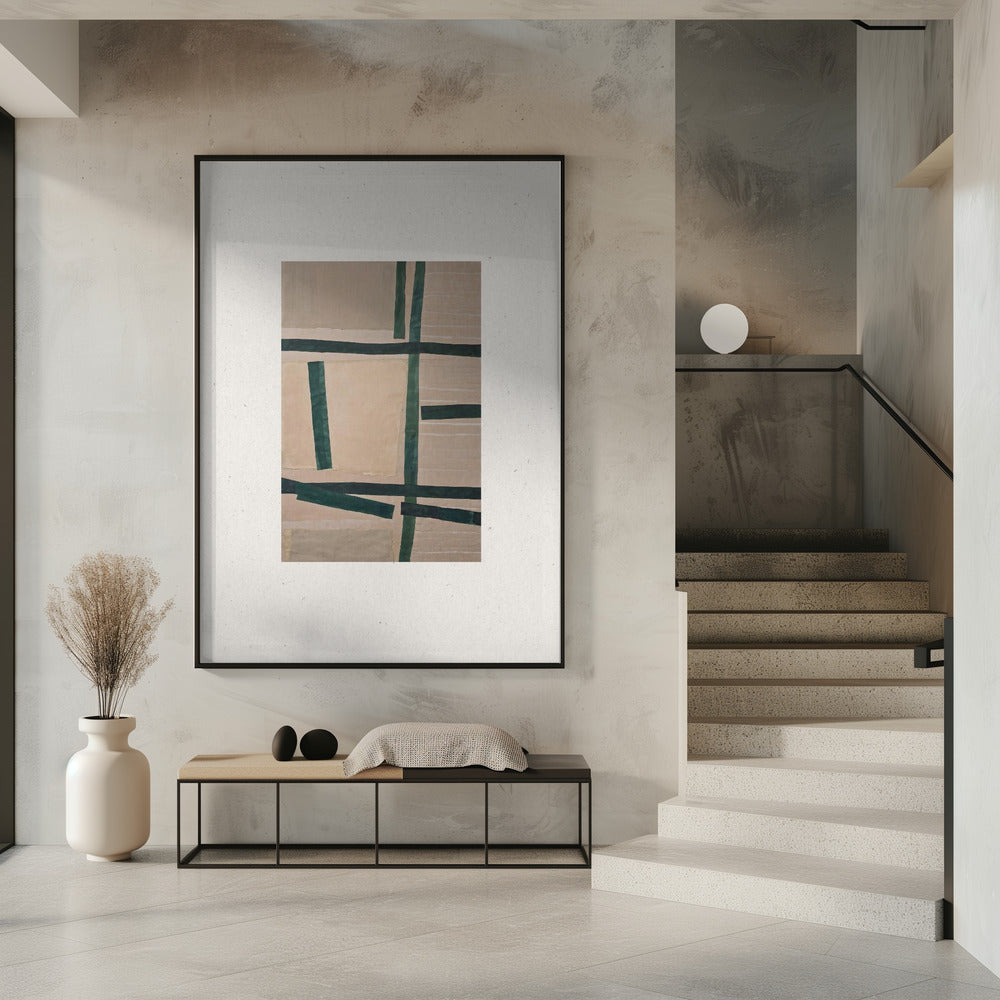 Muted Gridlines | Poster