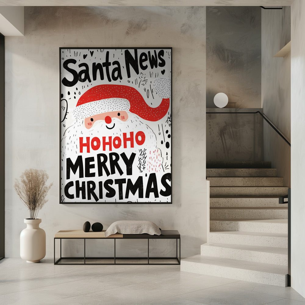 Santa news | Poster