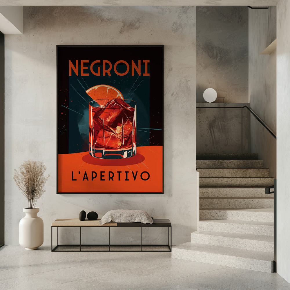 Negroni L' Apertivo | Poster