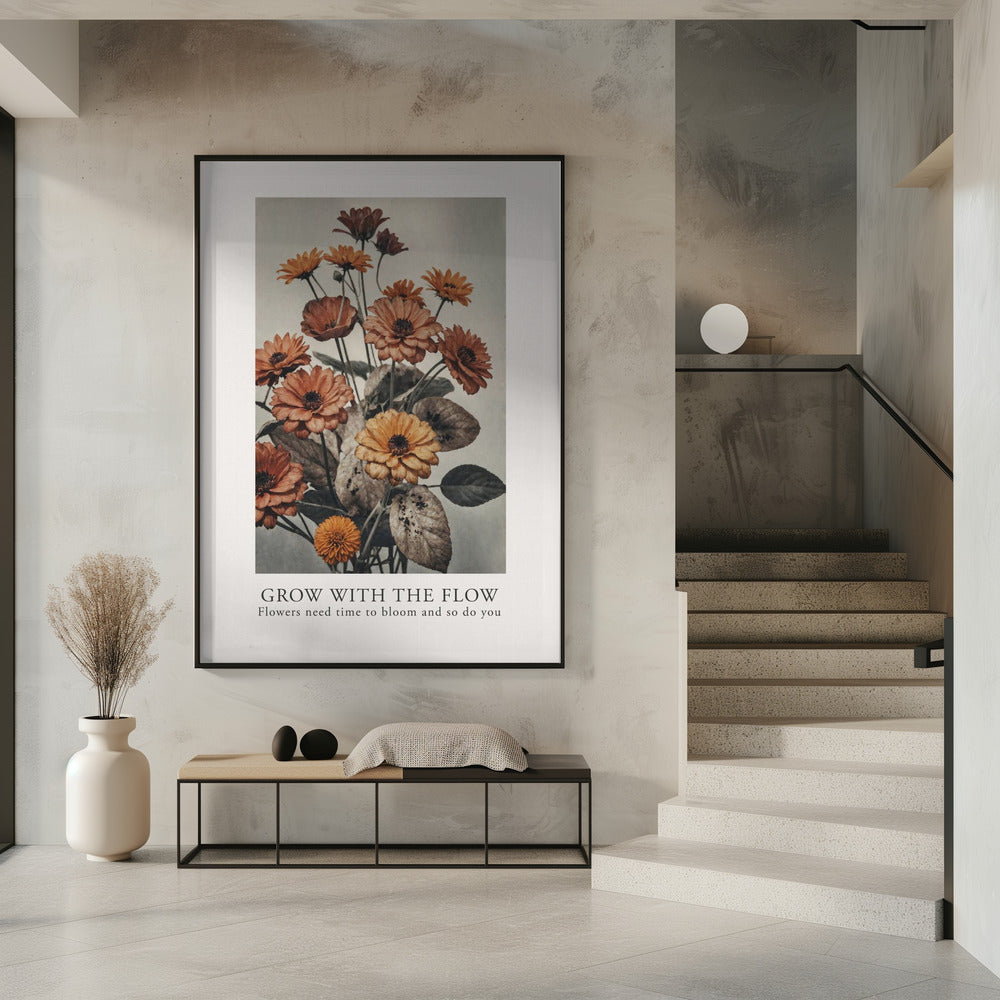 Grow With The Flow No.2 | Poster