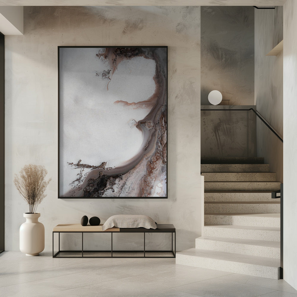 MINIMAL Art - Earthly Currents 1 | Poster