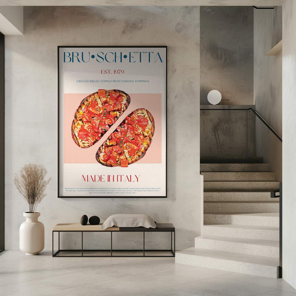 Flavorful Bruschetta | Poster