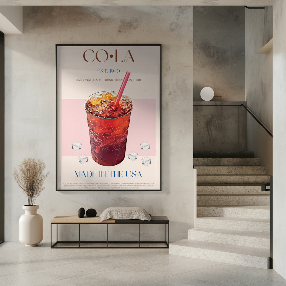 Chilled Cola Delight | Poster