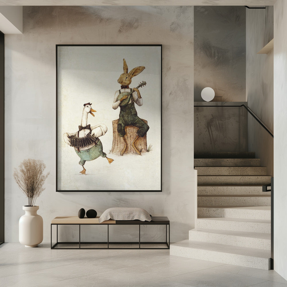 Feathered & Furry Harmony | Poster