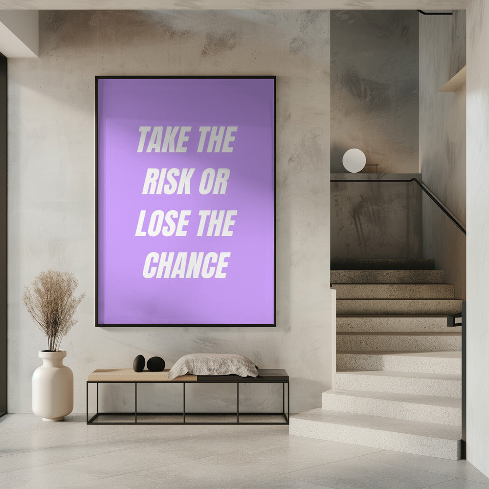 Take the Risk | Poster