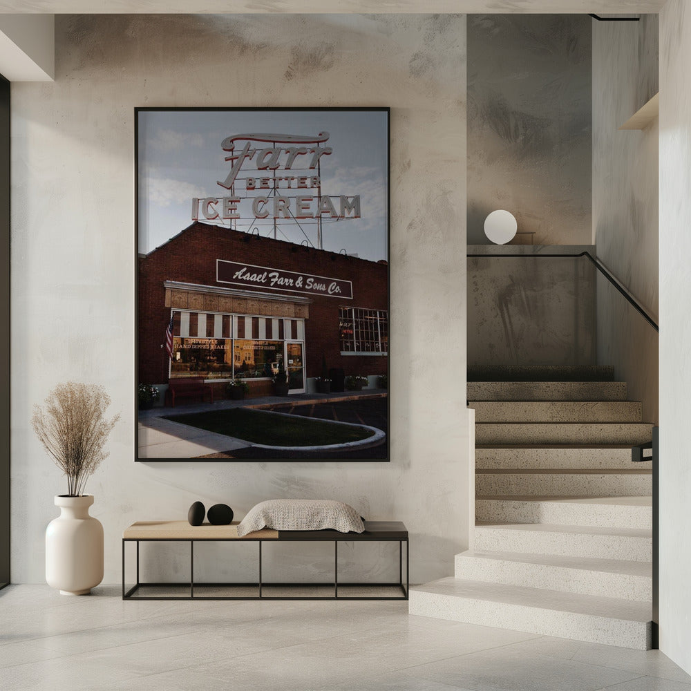 Farr Better Ice Cream | Poster