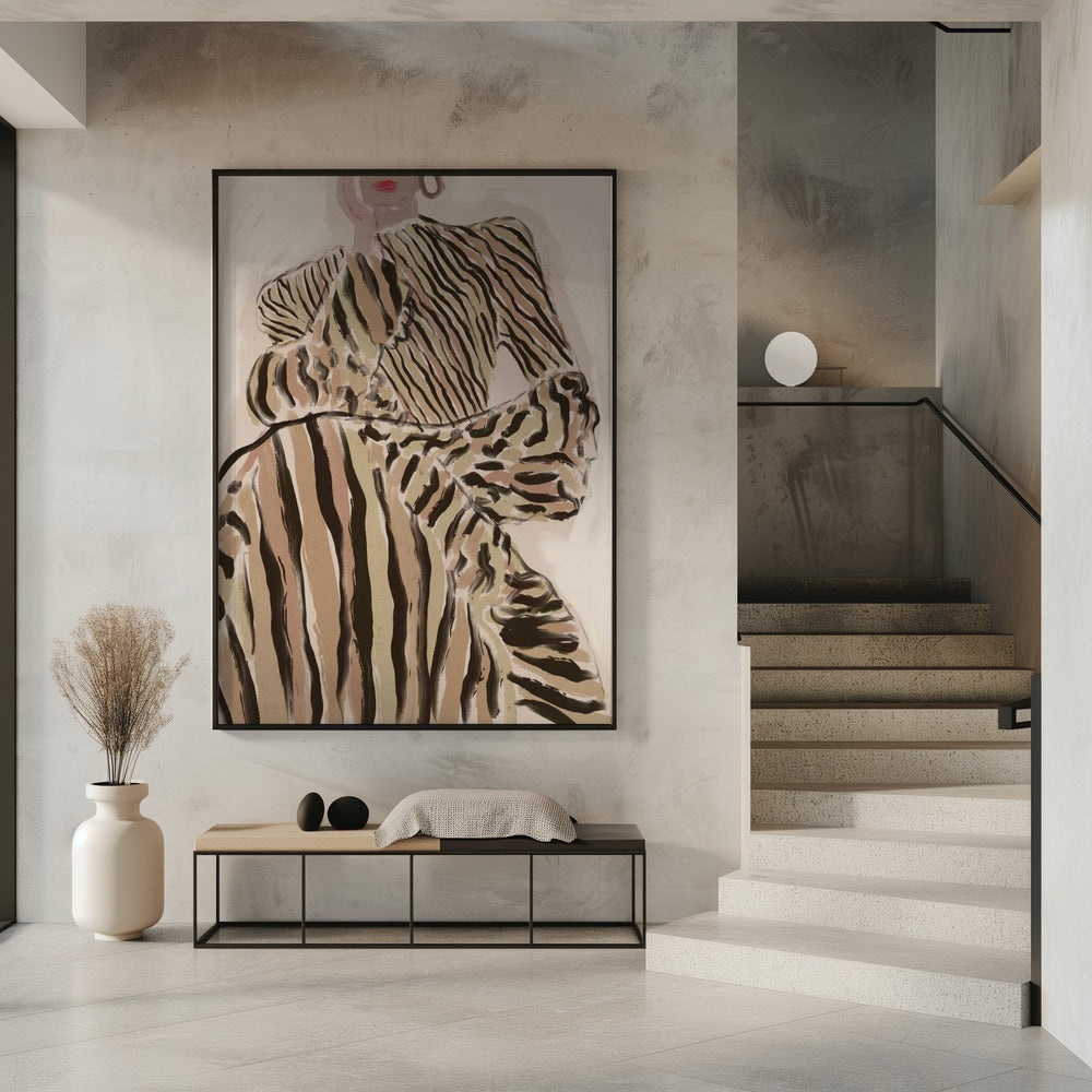 Zebra Elegance | Poster