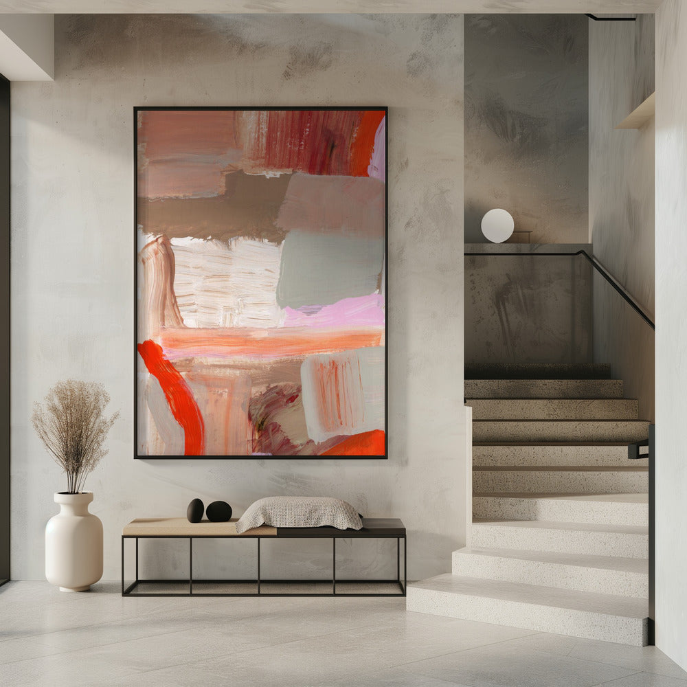 Colorful Bold Brushstrokes | Poster