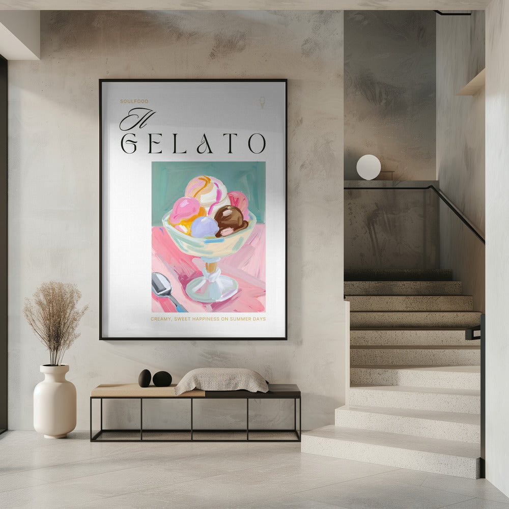 Gelato Icecream Delight | Poster