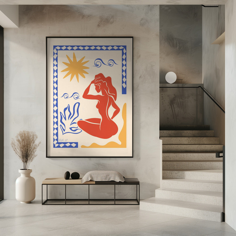 Sunbath (Trichromatic) | Poster