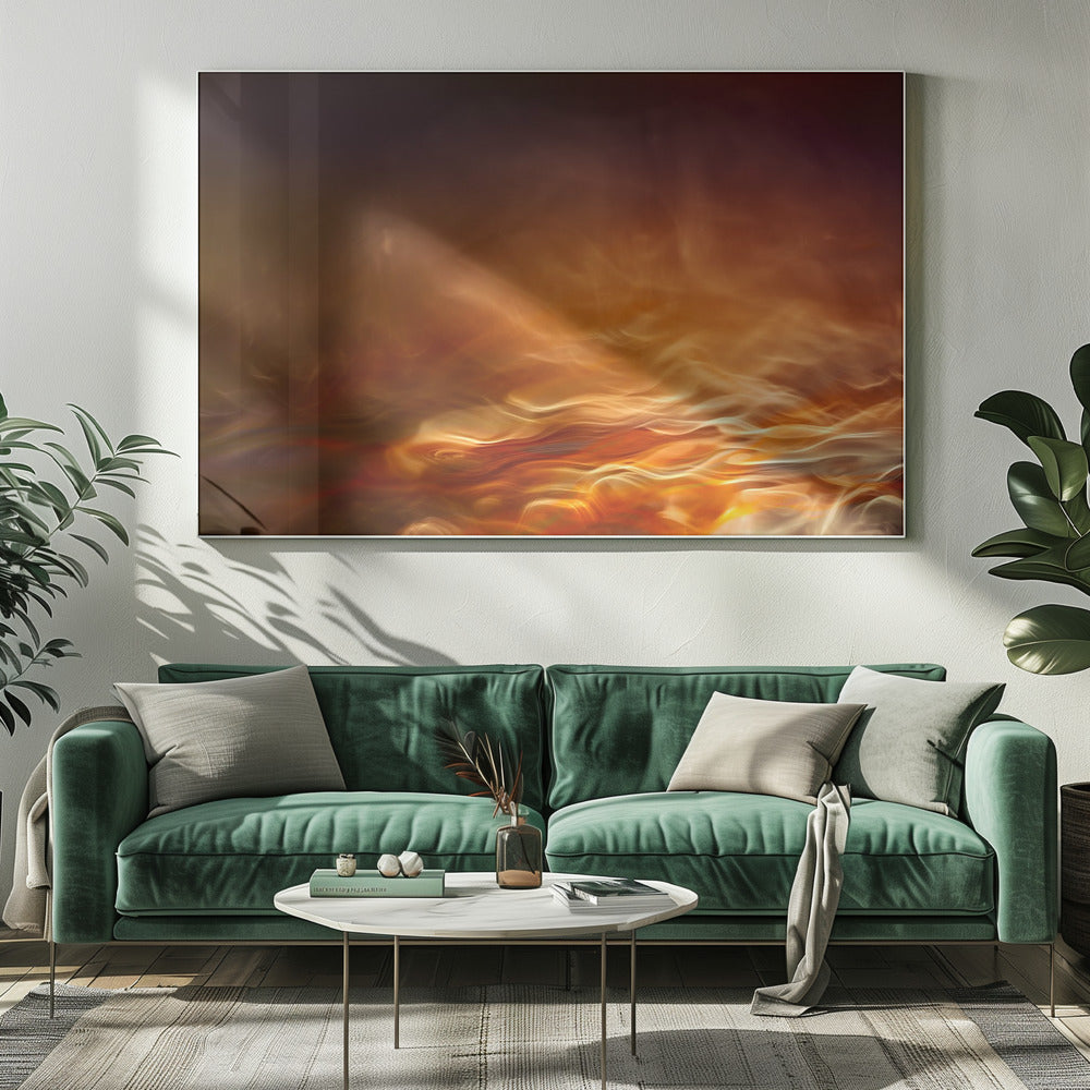 Burning water | Canvas