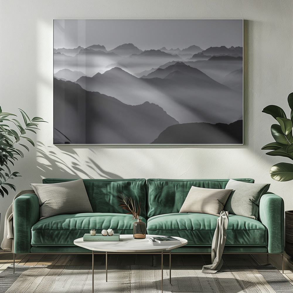 Mountain layers | Canvas