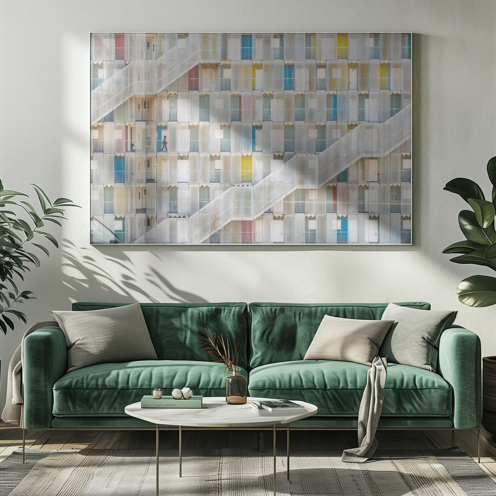 Colorful apartment | Canvas