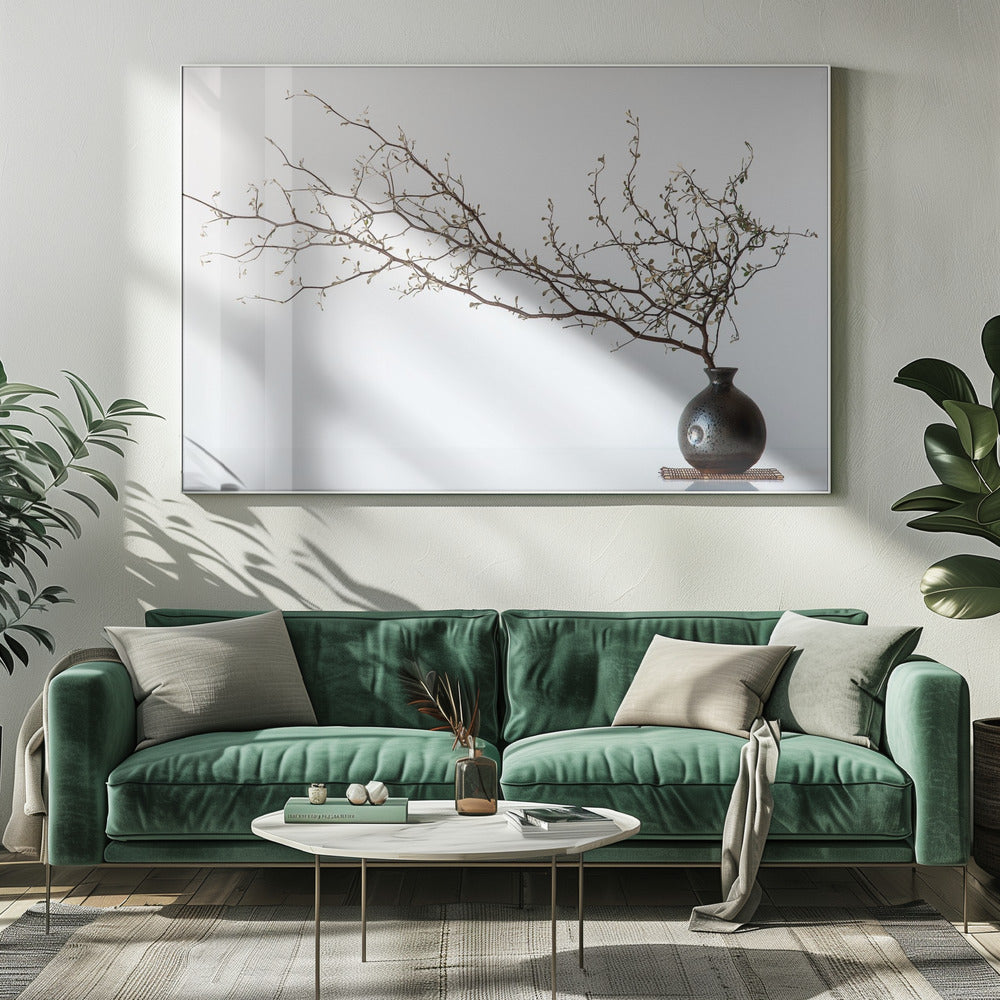 Vase And Branch | Canvas