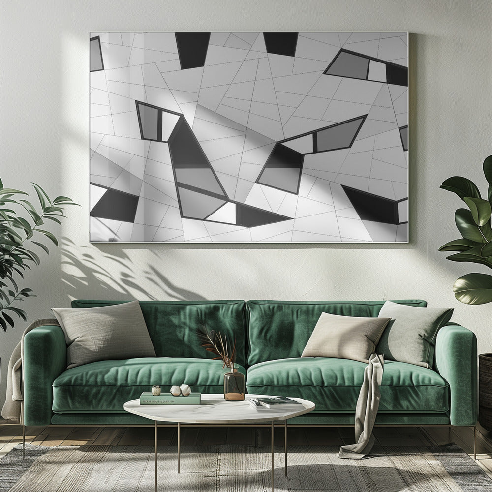 Puzzle of lines | Canvas