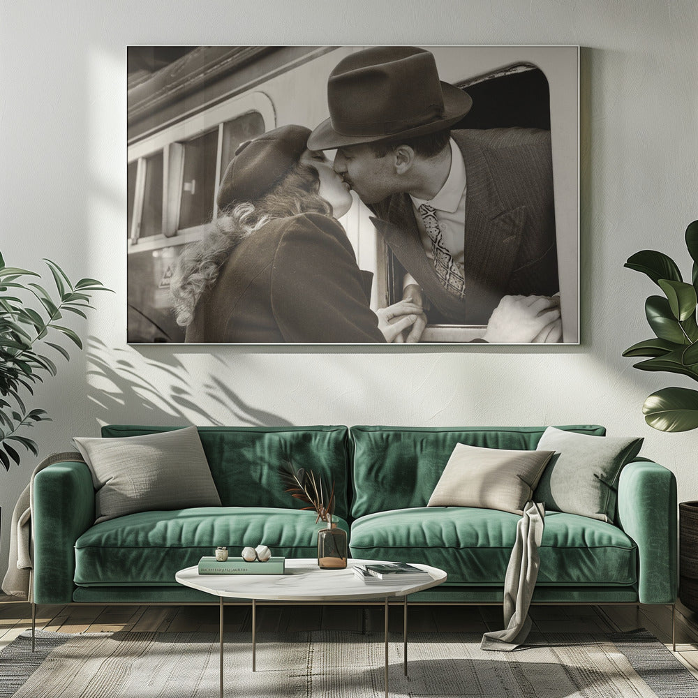 The Goodbye Kiss | Canvas