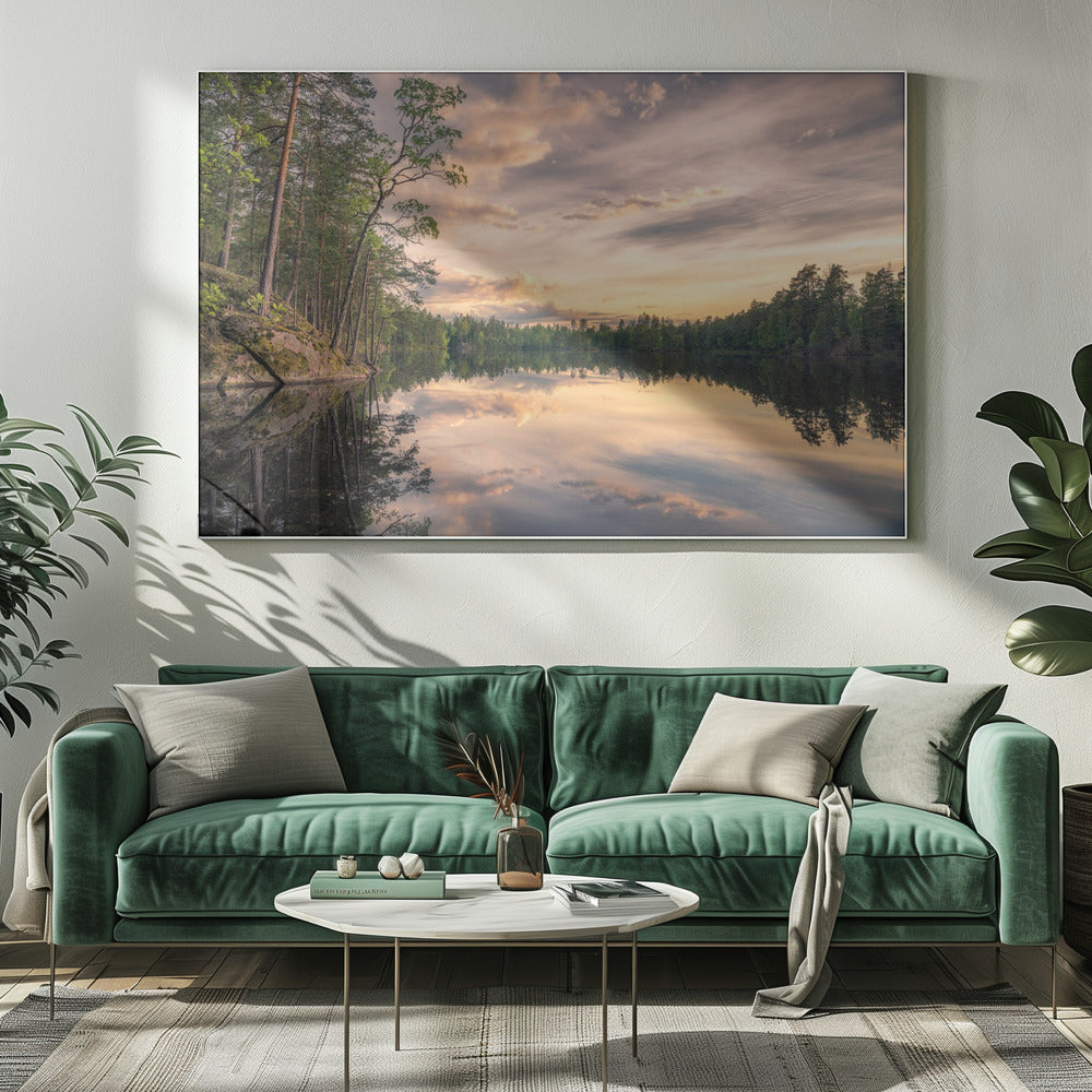Lake tarmsjön, Sweden | Canvas