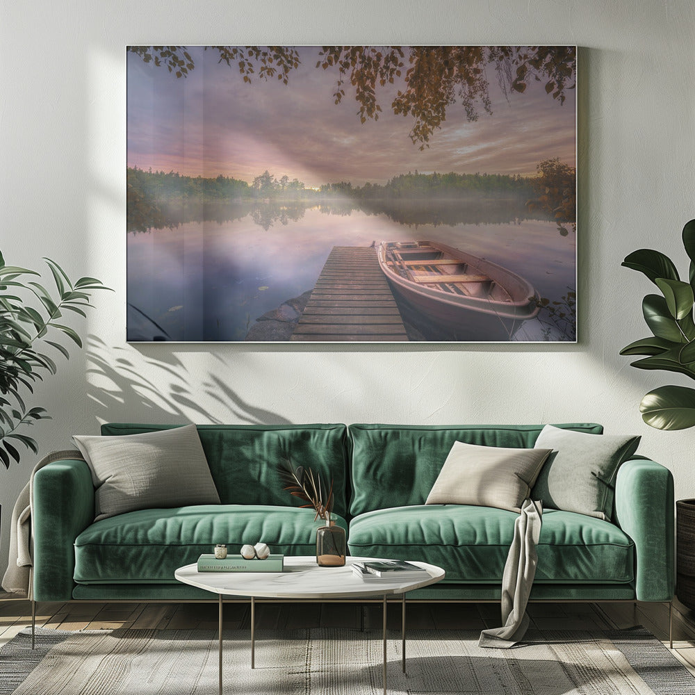Colorful lake | Canvas