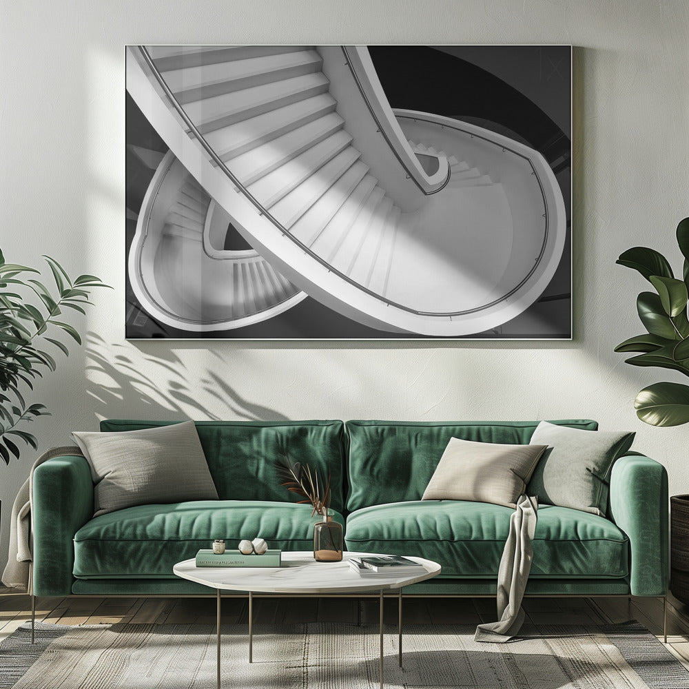 B&W staircase | Canvas