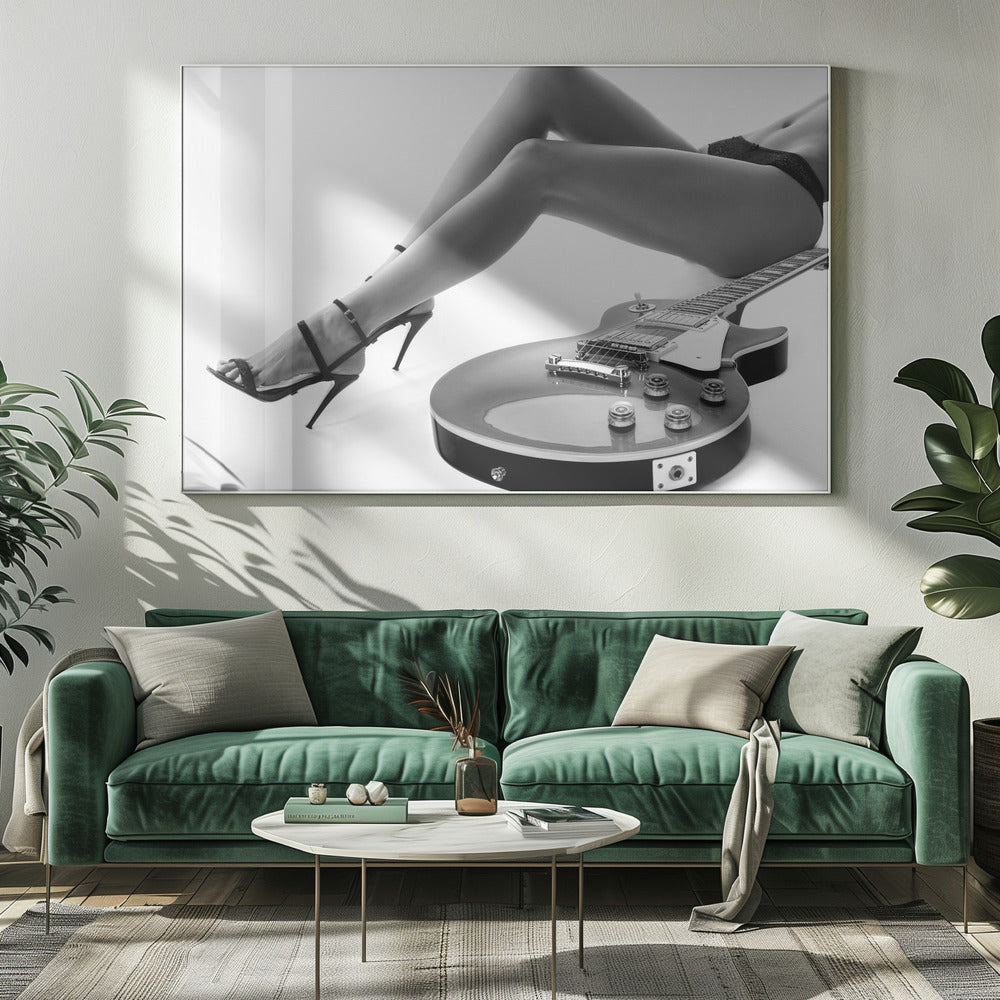 Leggy Les Paul | Canvas