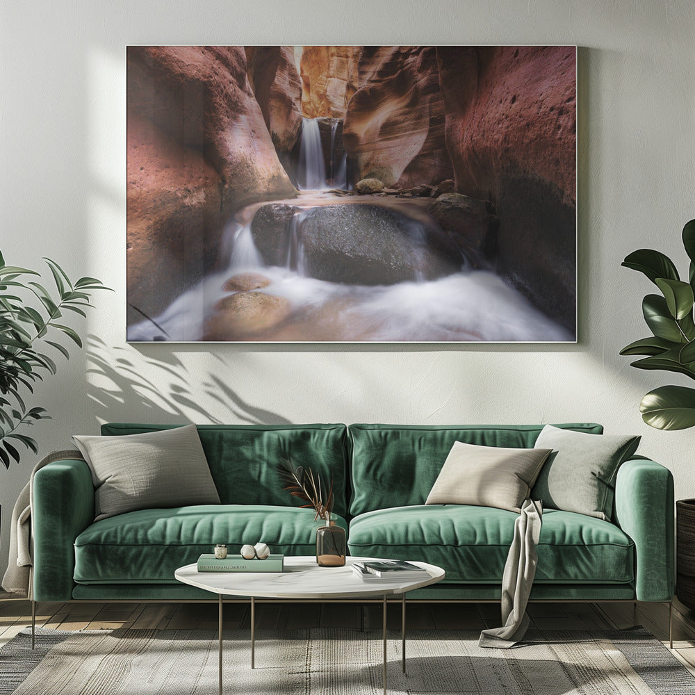 Canyon Waterfall | Canvas