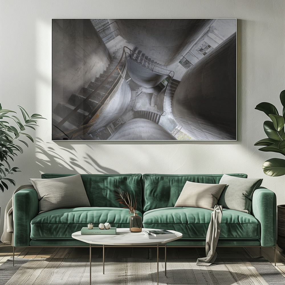 Concrete Pillars | Canvas