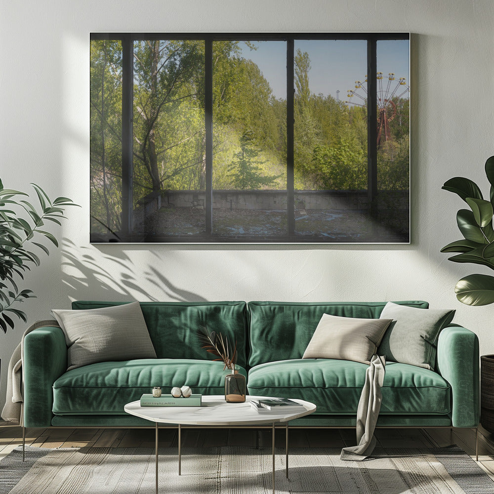 Ferris Wheel in Pripyat Chernobyl | Canvas