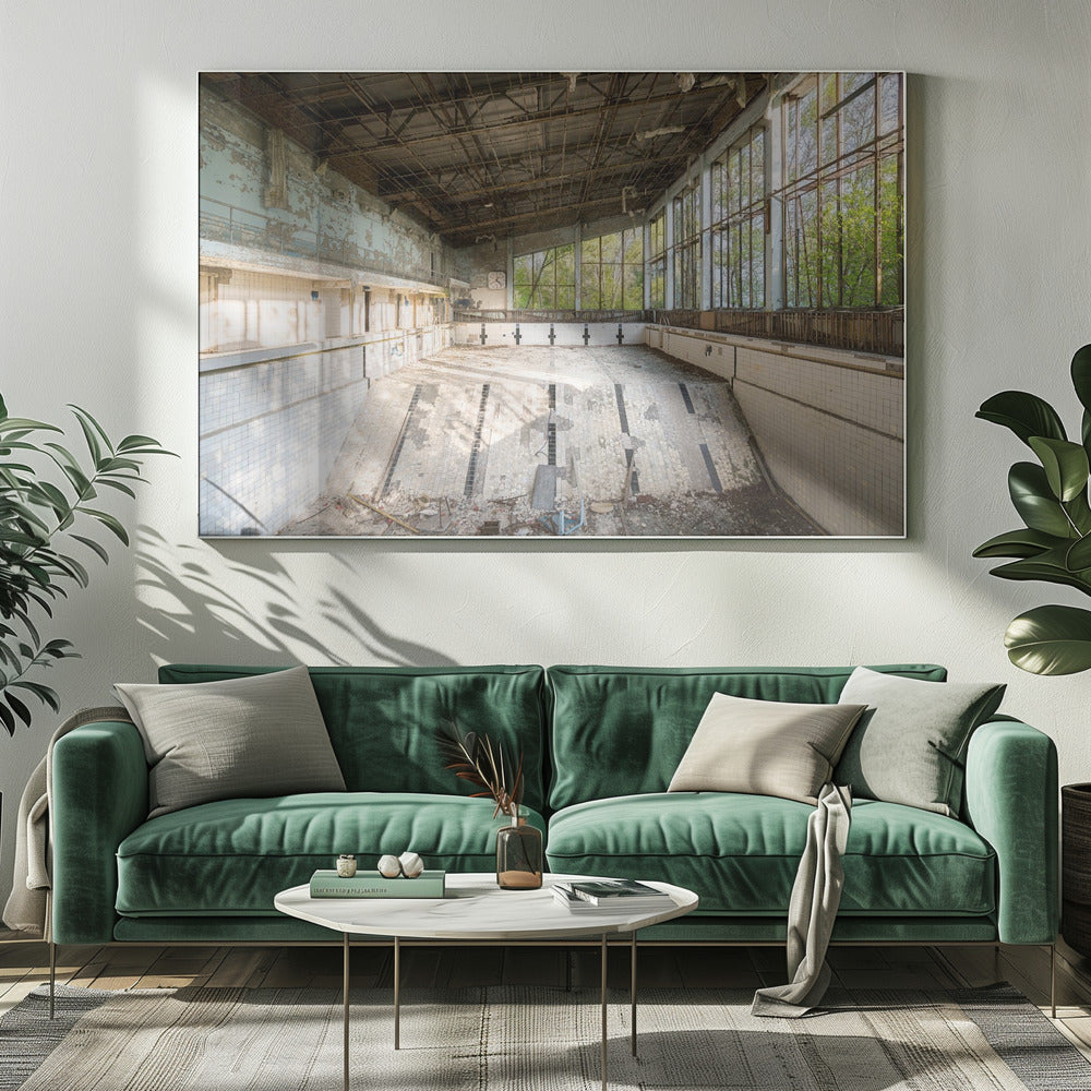 Swimming Pool in Chernobyl | Canvas