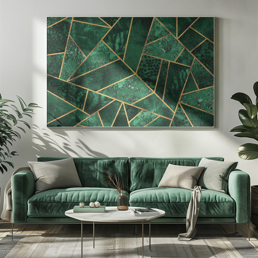 Deep Emerald | Canvas