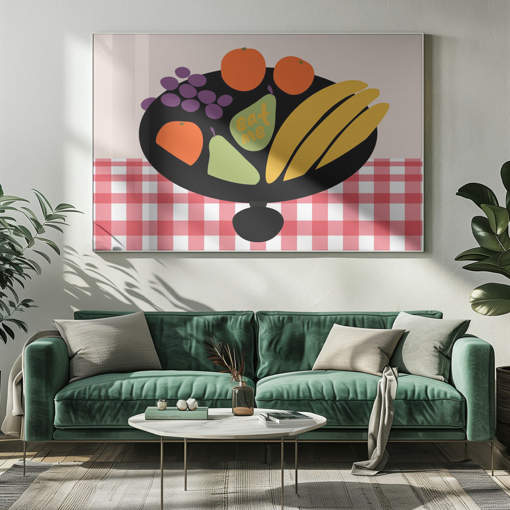 The fruit bowl (eat me) | Canvas