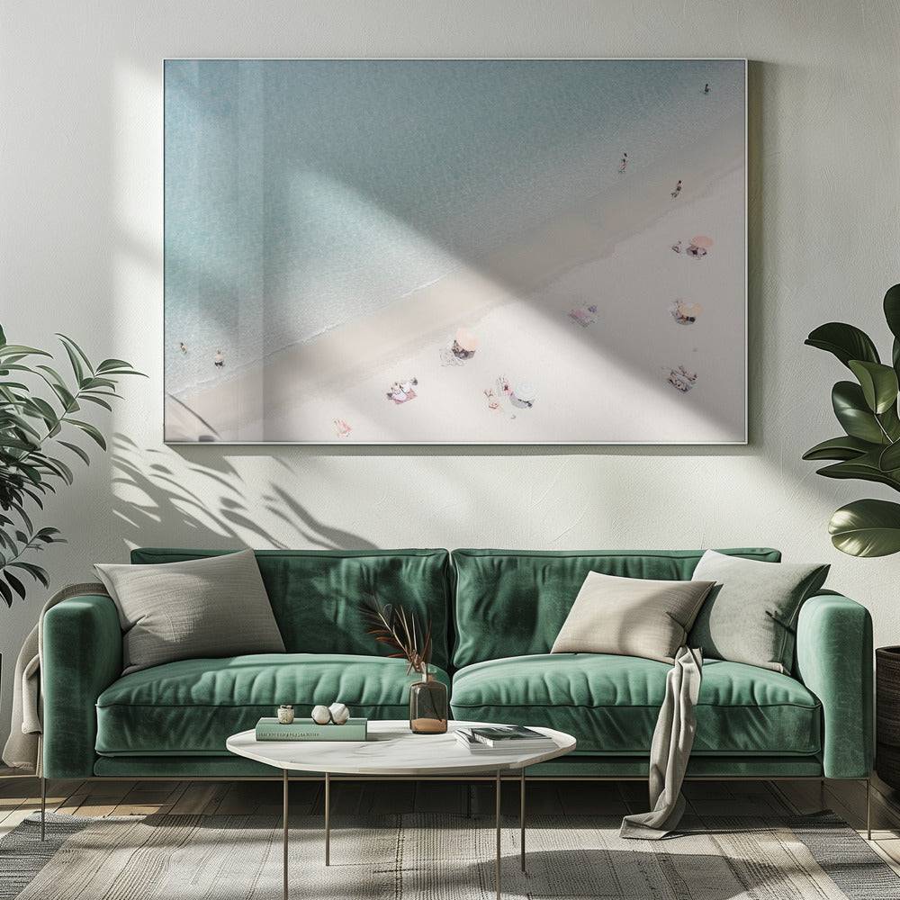 Aerial beach view | Canvas