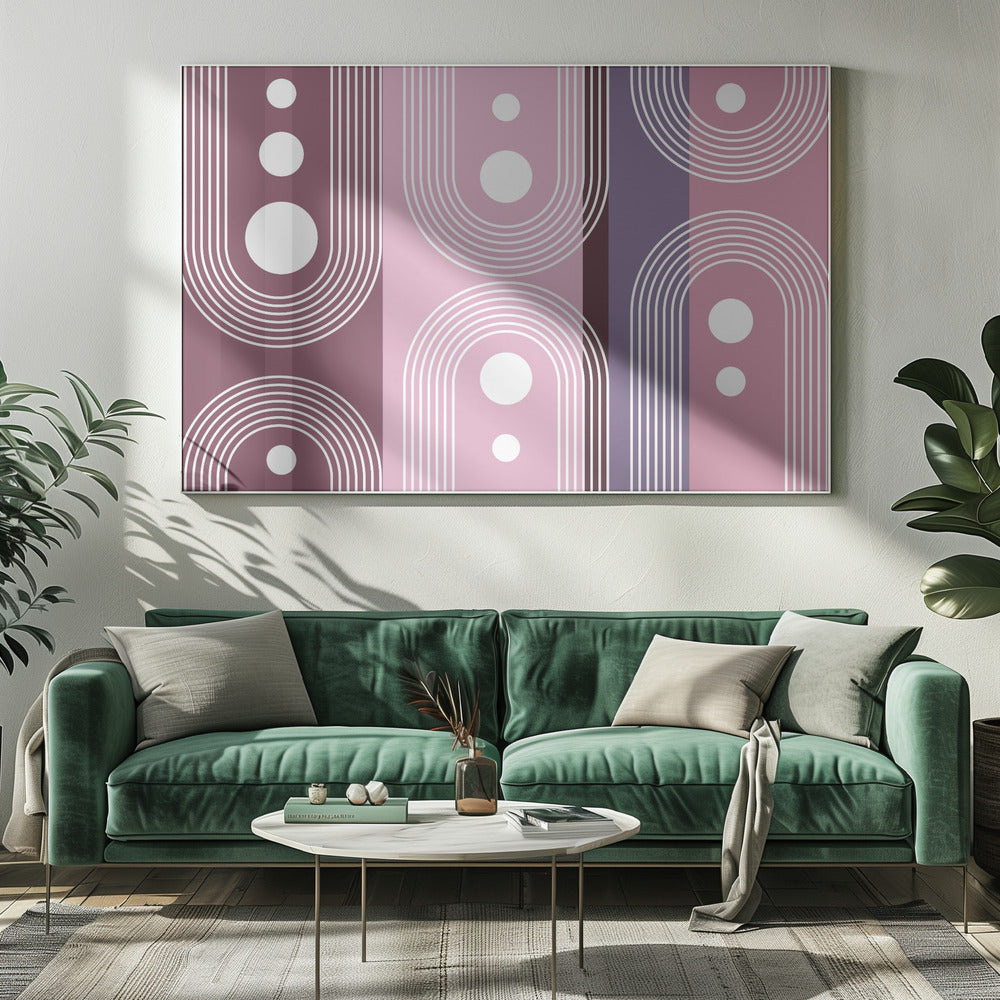 Geometric Abstract No.17 | Canvas