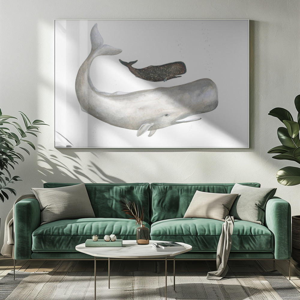 Gentle Ocean Giants | Canvas