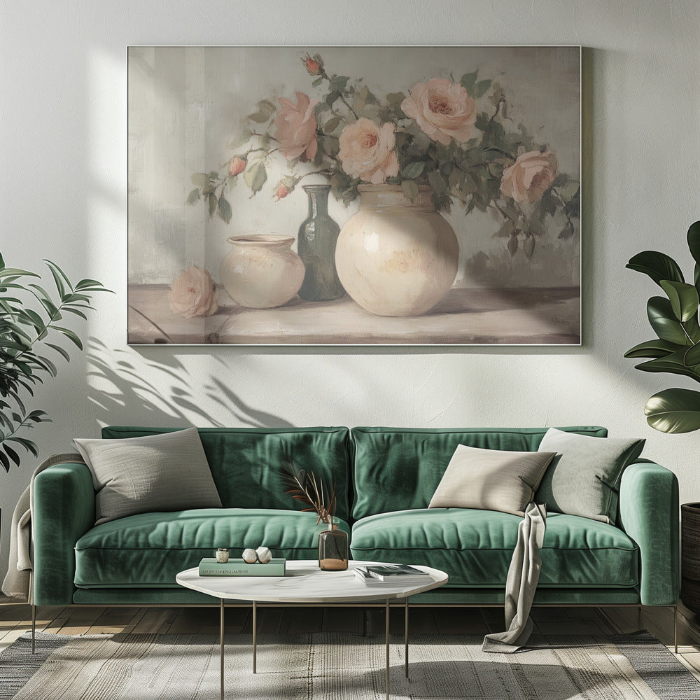 Flower in Vase Painting | Canvas