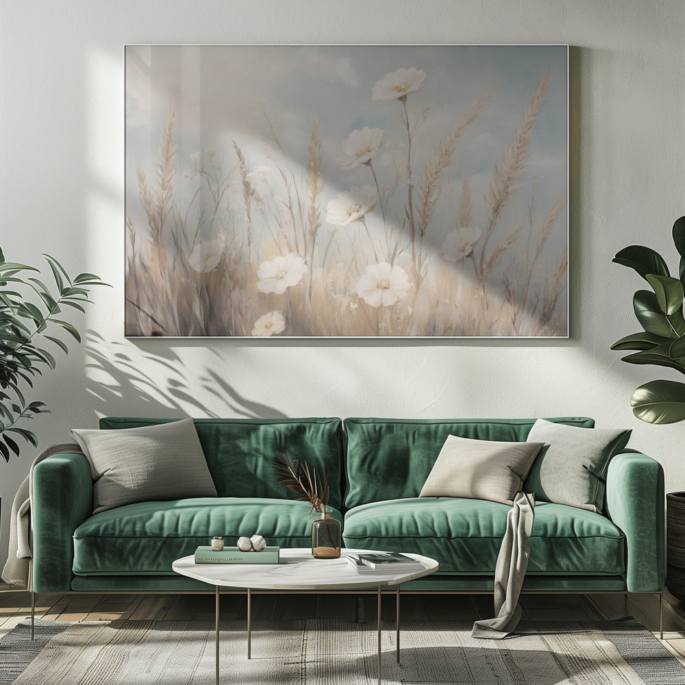 Serene Meadow Blossoms | Canvas