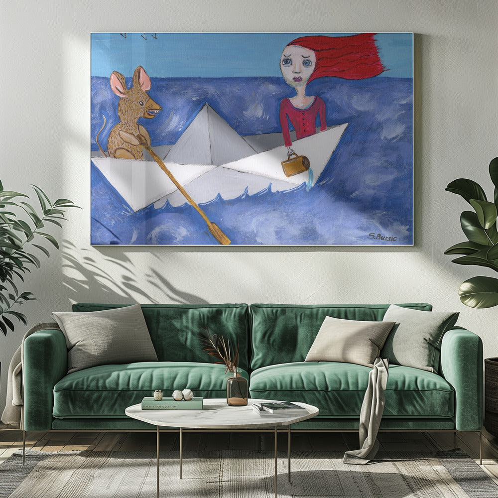 Don't go out in a paper boat with a Rat. | Canvas