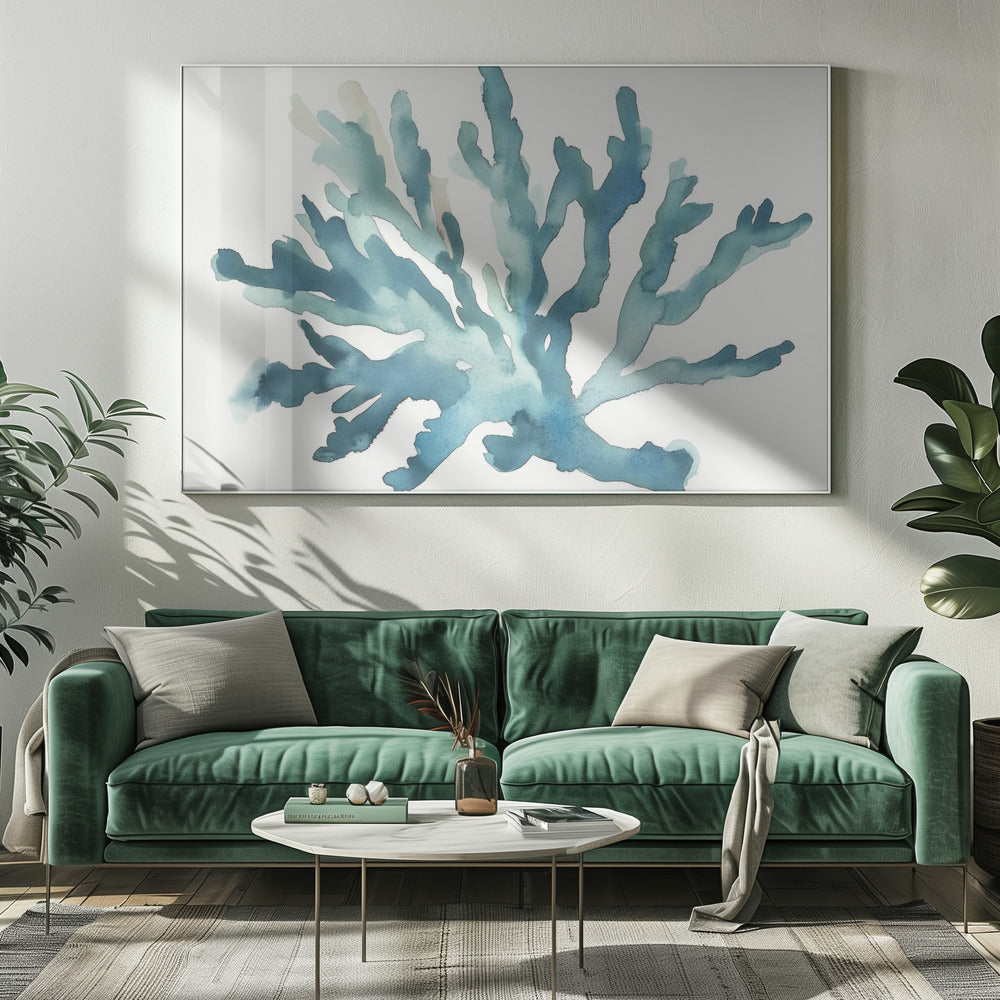 Turqoiuse Coral | Canvas