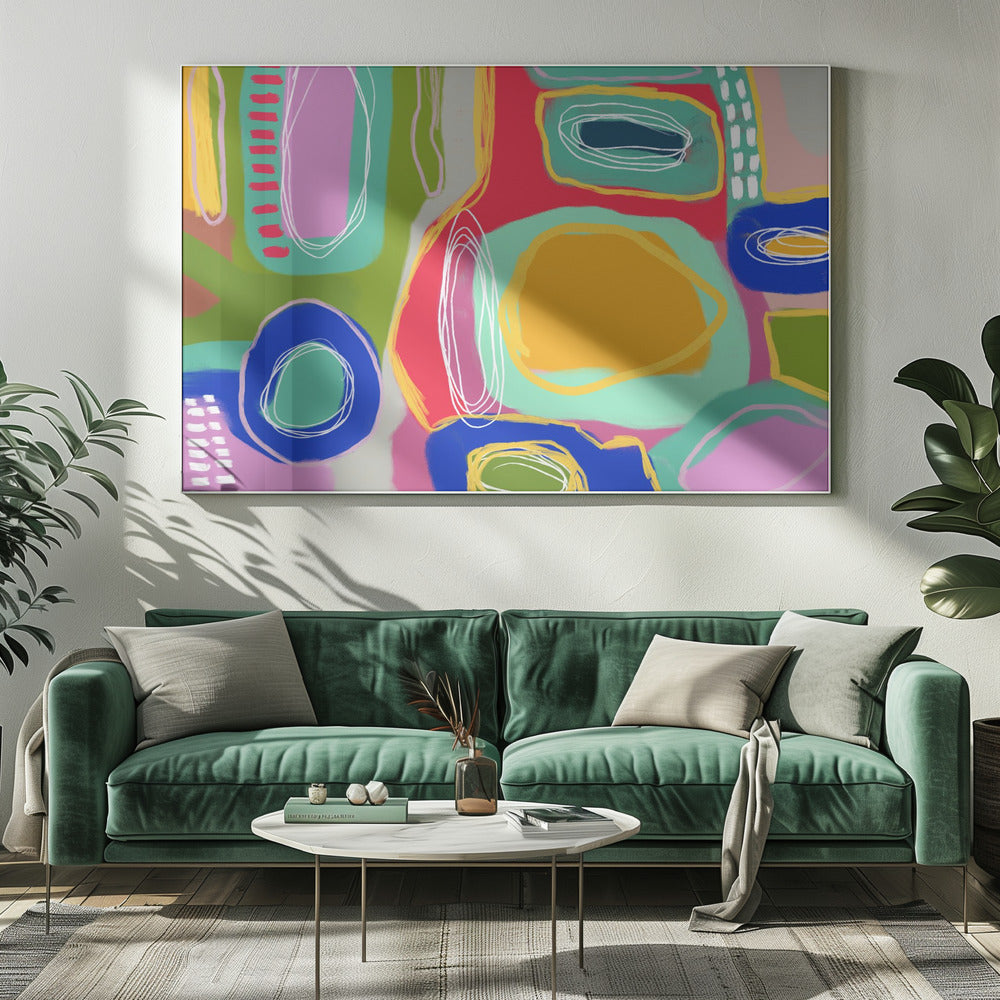 Bright Abstract | Canvas